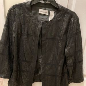 Alfred Dunner size 8 black jacket
